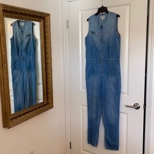 Current Elliot chambray jumper in size 2